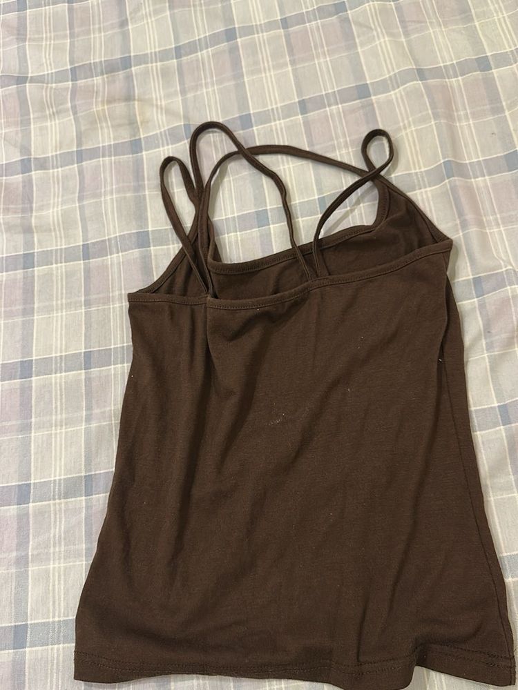 Brown Cami Top