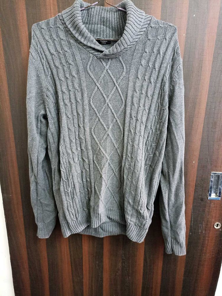 Gray Knit Sweater