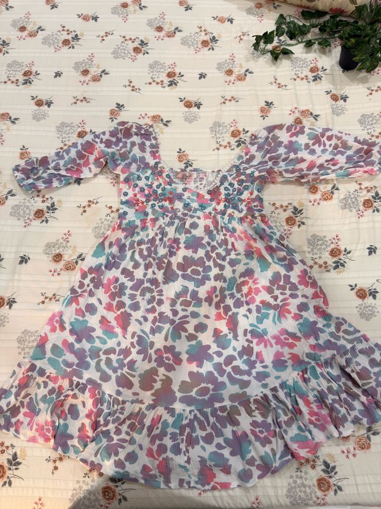Floral Mini Dress