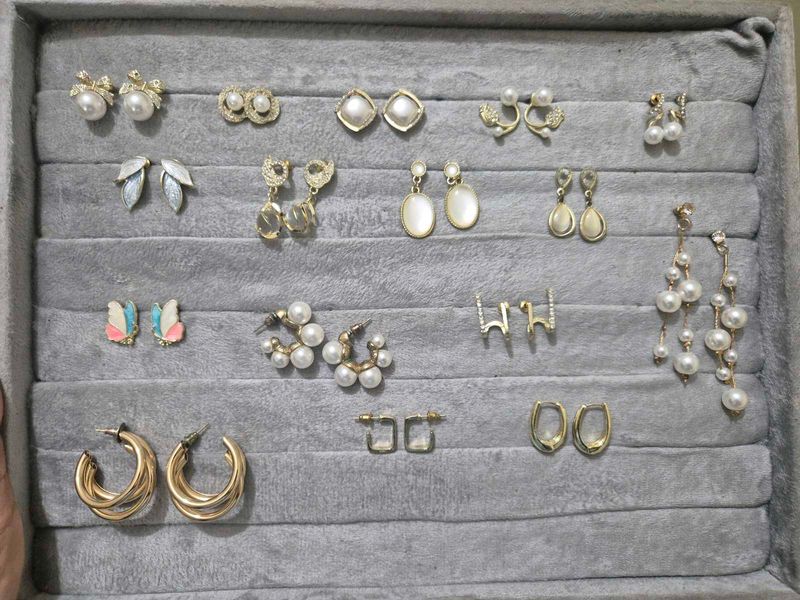 Assorted Elegant Earrings Collection