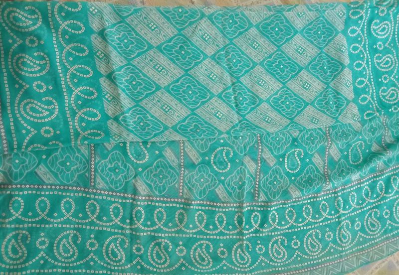 all over print daily wear saree