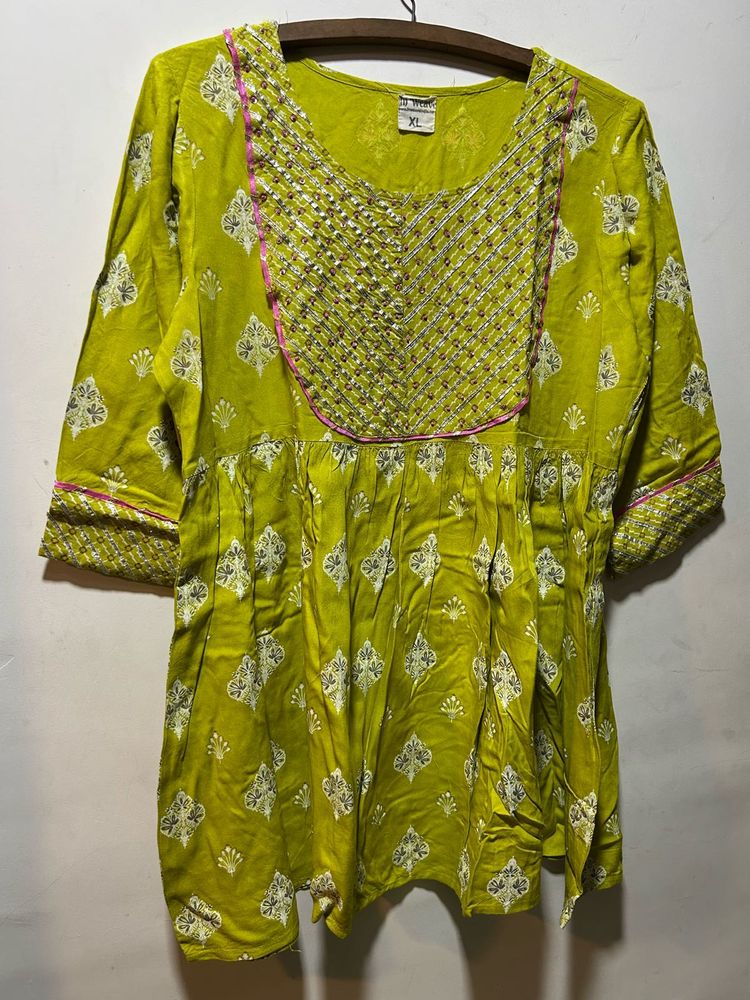 Embroidered frock garara