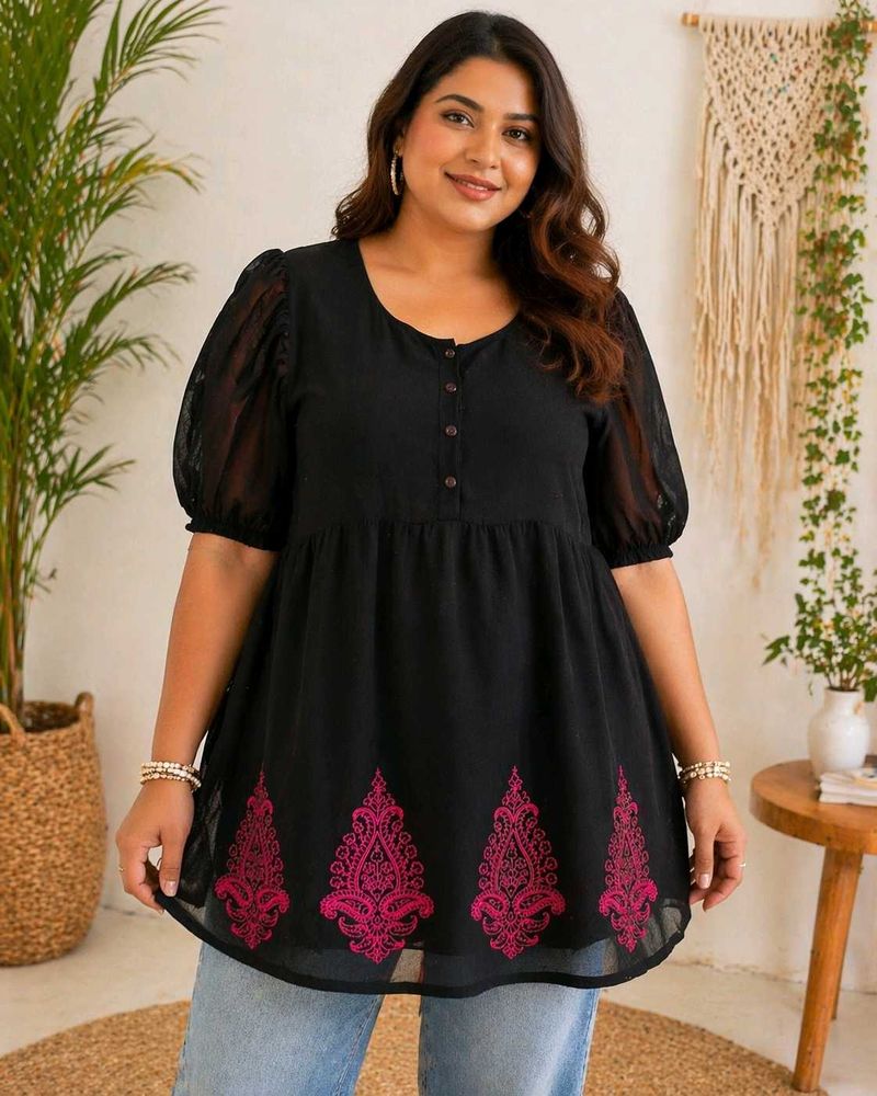 🔥Buy 1, Get 1 Free🔥38"-40"Elegant Black Top