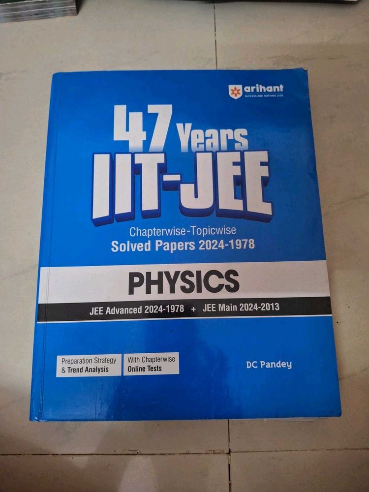 47 Years IIT-JEE Physics Solved Papers