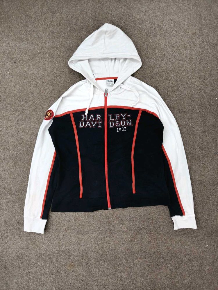 Harley Davidson Zip-Up Hoodie