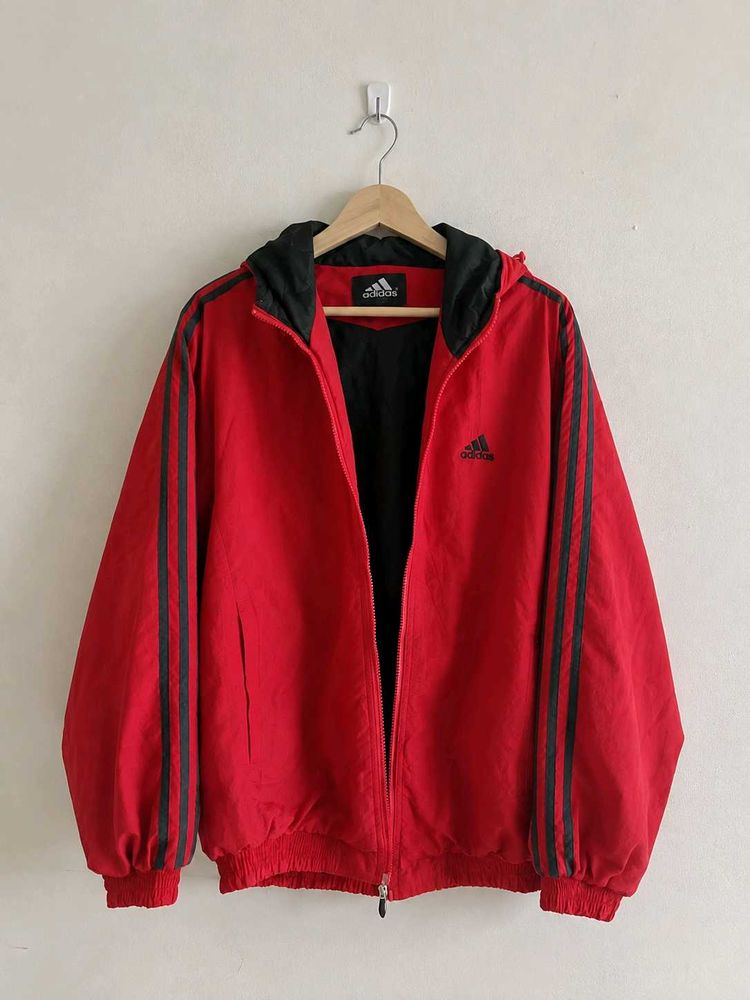 Adidas Red Track Jacket