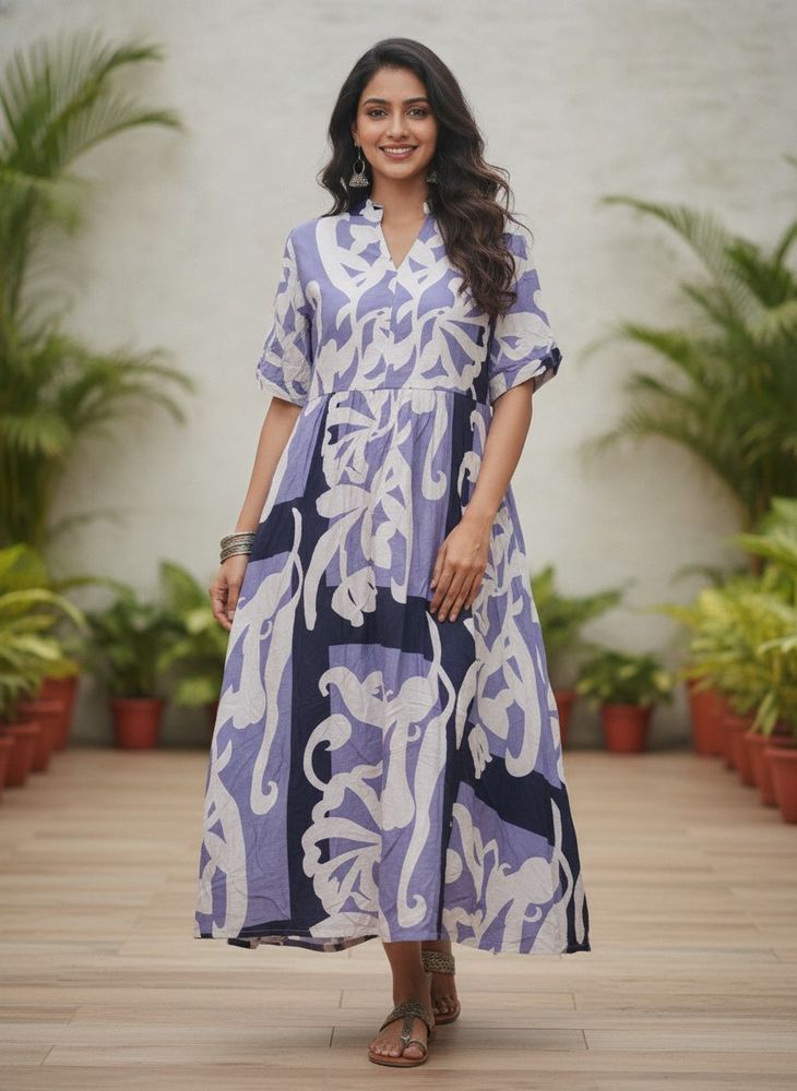 Boho Floral Maxi Dress