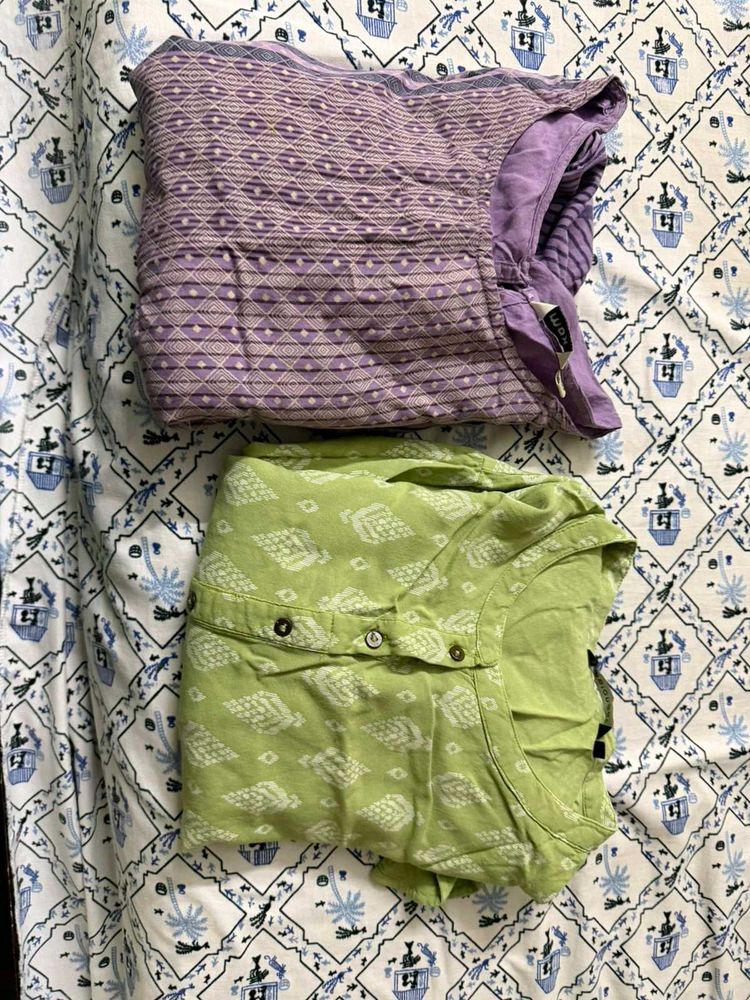 Patterned Tops Bundle - Size Medium