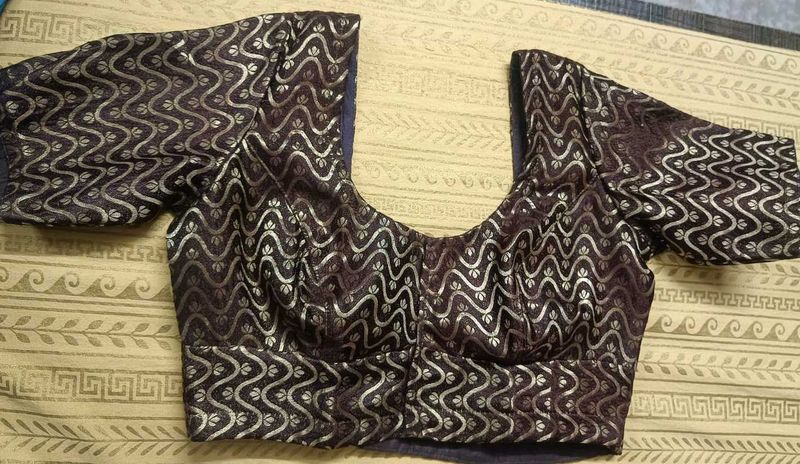Mettalic brown blowse