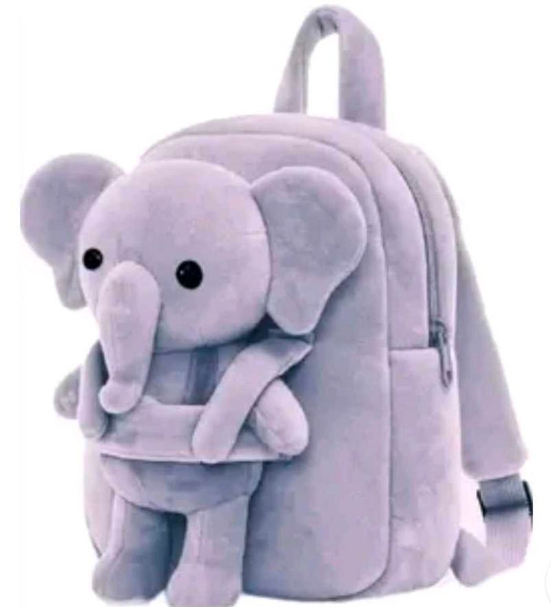 CUTE ELEPHANT PLUSH BACKPACK