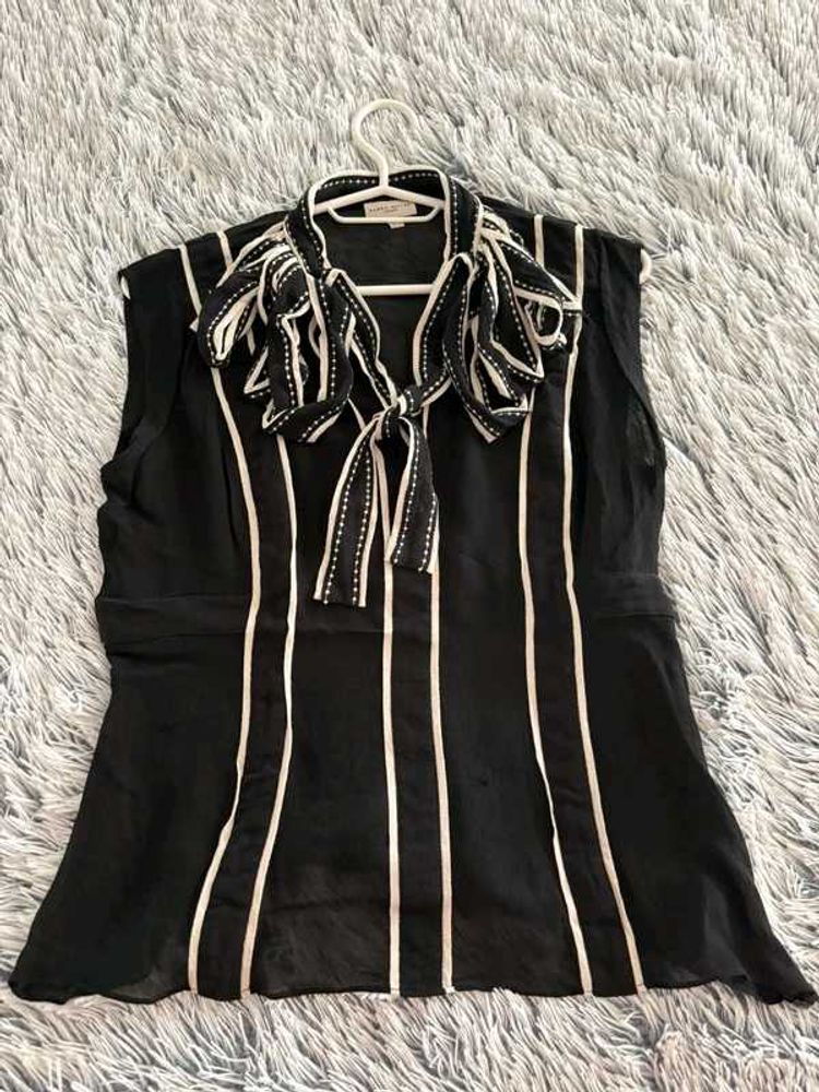 Chic Striped Black Tunic from England