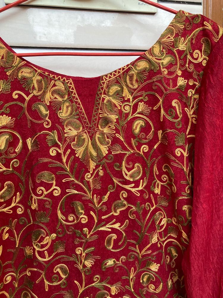 Kashmiri Embroidery Kurta