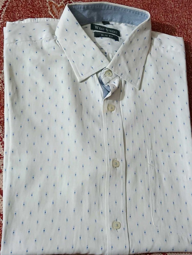 West Street Men's Slim Fit Shirt