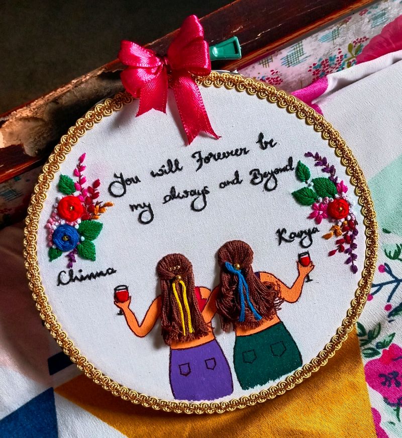 Best Friend Embroidery