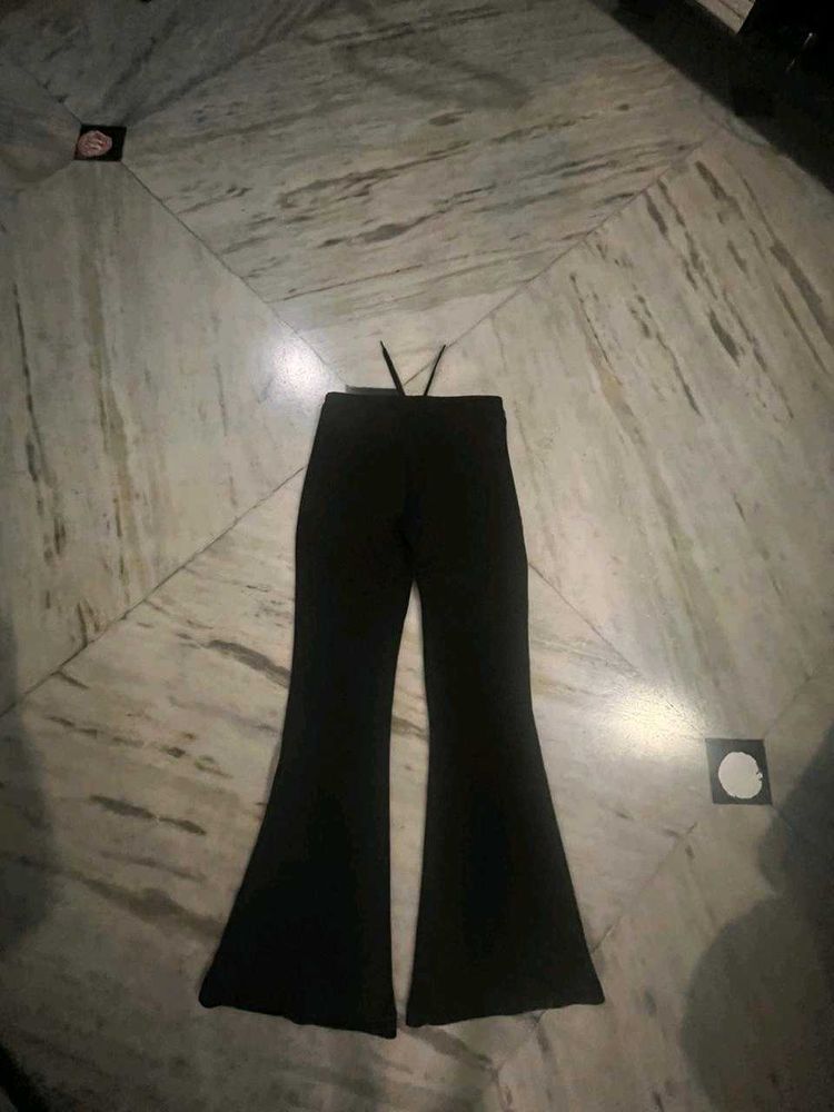 Black Flared Pants
