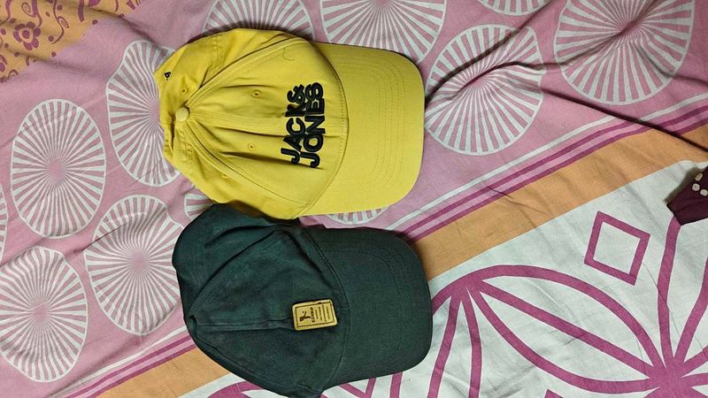 Jack &amp; Jones &amp; Black Caps Combo