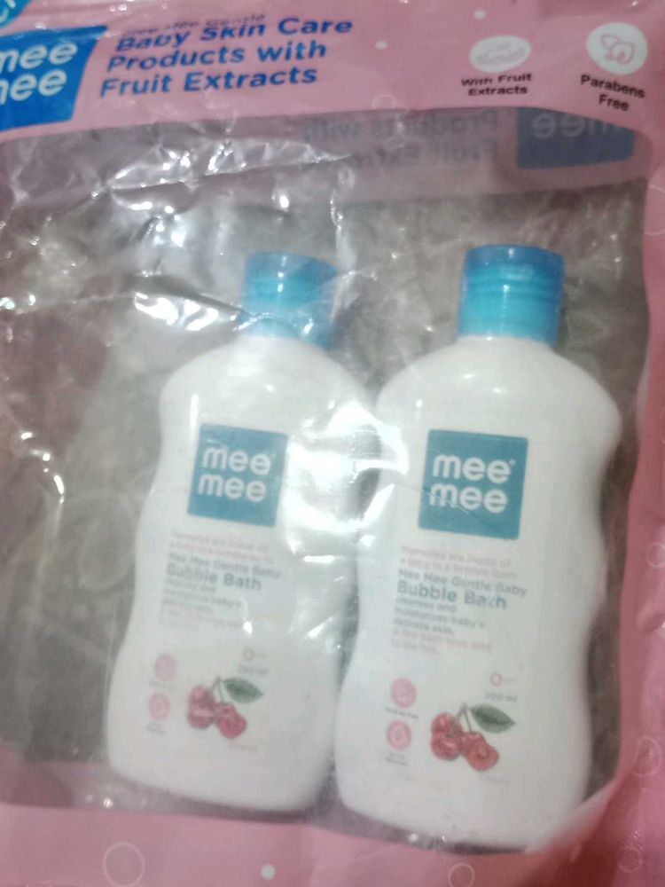 Pack Of 2 Mee Bubble Bath For Baby