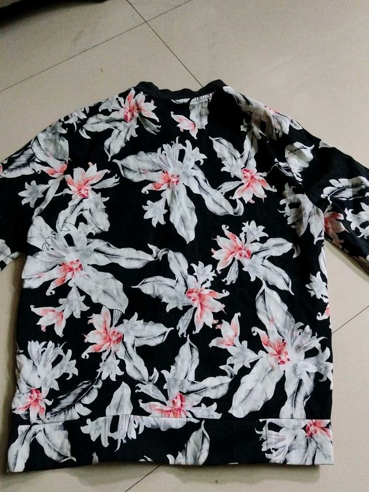 Stylish Floral Print Top