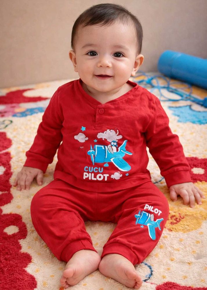 Adorable Pilot Themed Baby Outfit