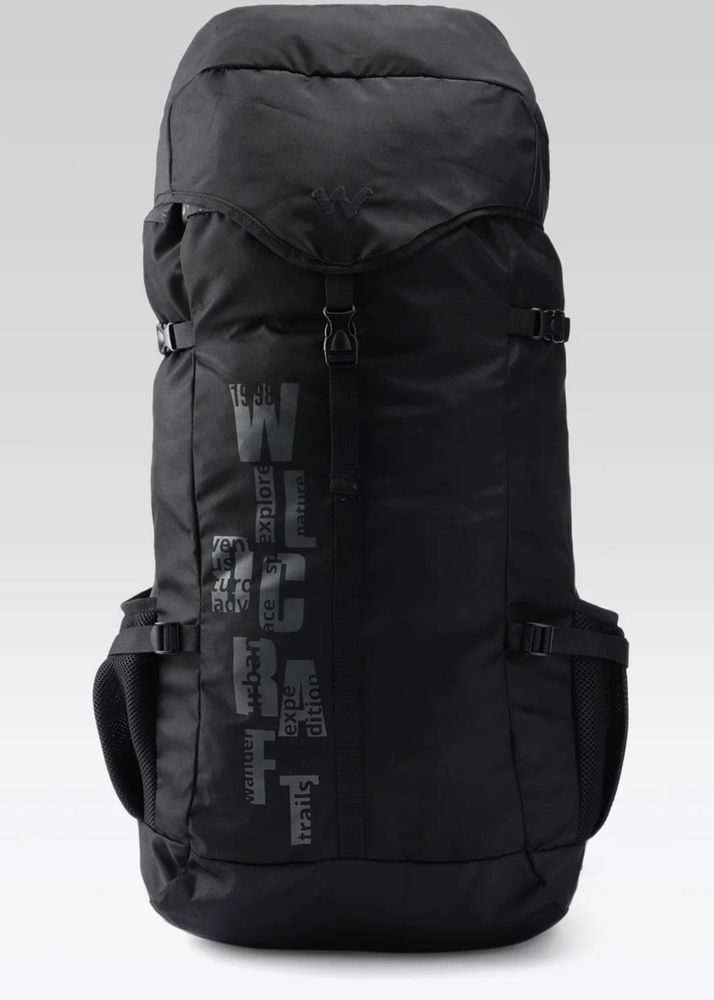 Durable Black Hiking Backpack