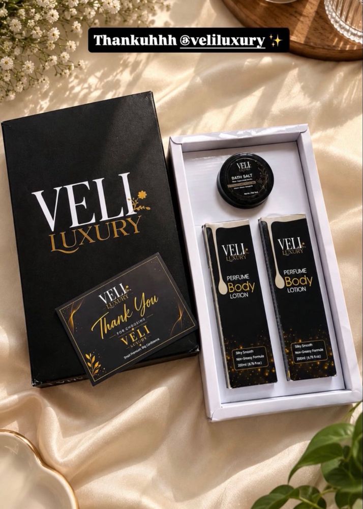 Veli Luxury Perfume Body Lotion Set