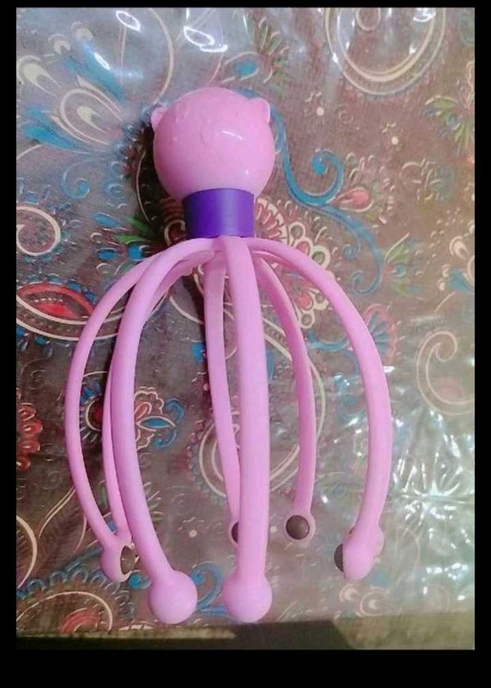 Manual head massager