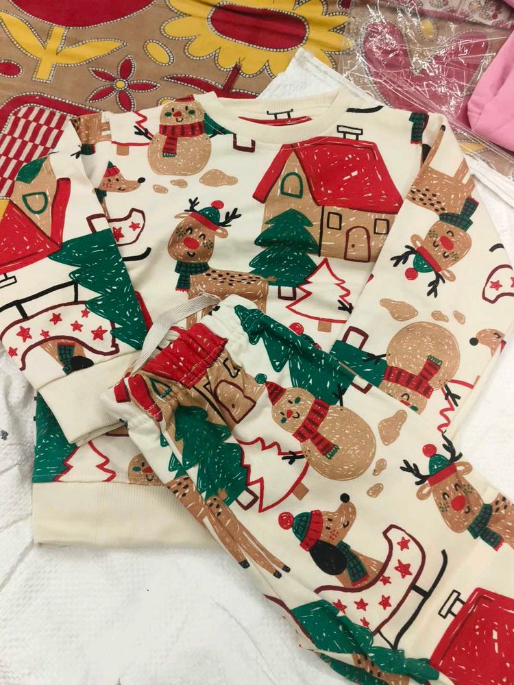 Festive Christmas Pajama Set