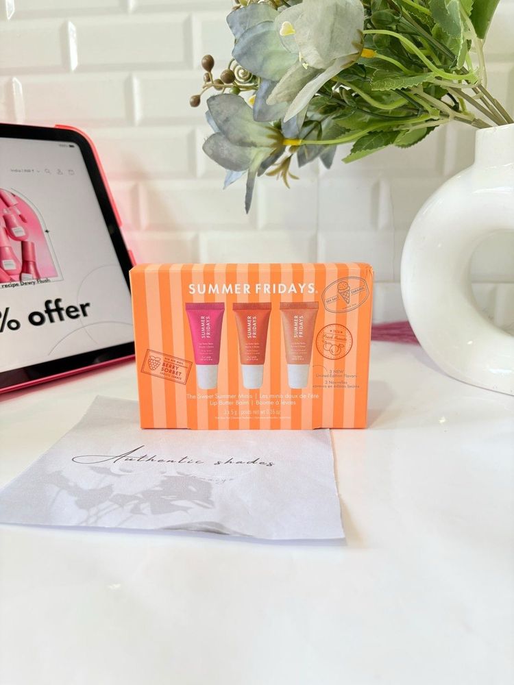 Summer Fridays limited edition Lip Balm Set