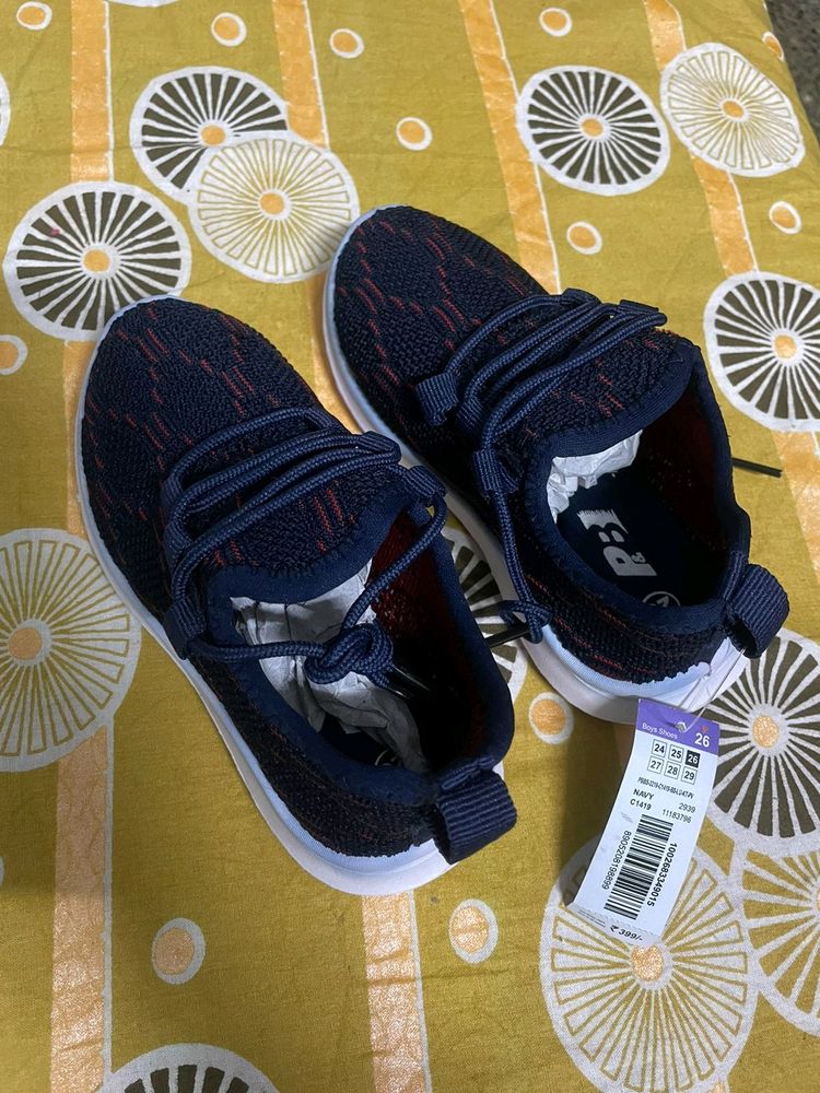 Pink N Blue Kids Shoes