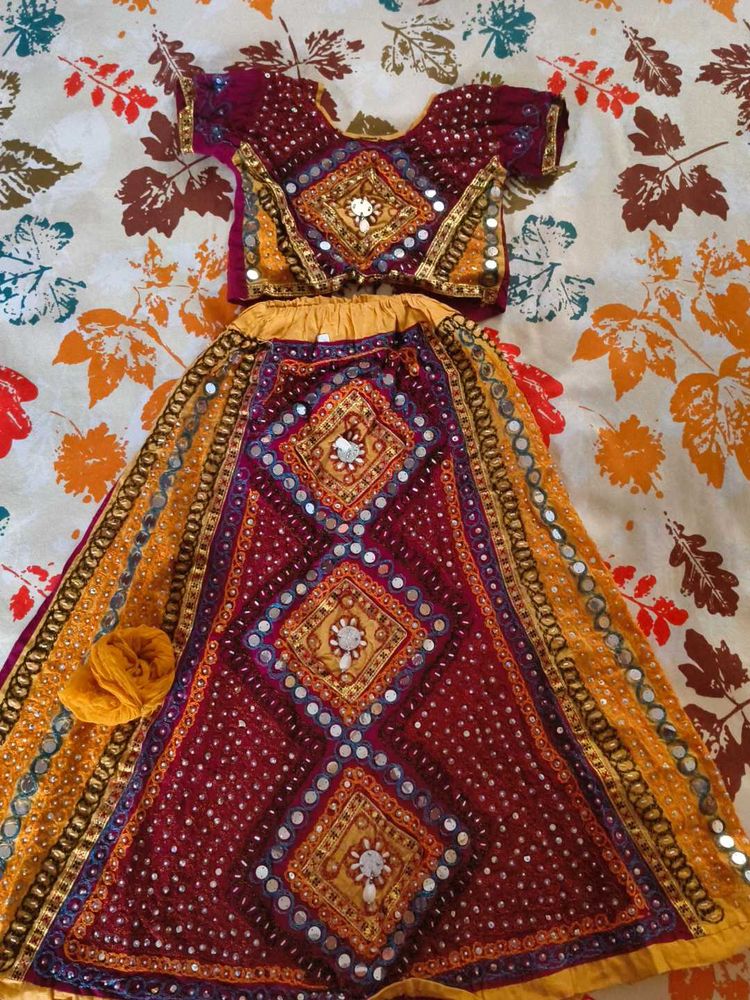 Embroidered Lehenga Choli Set