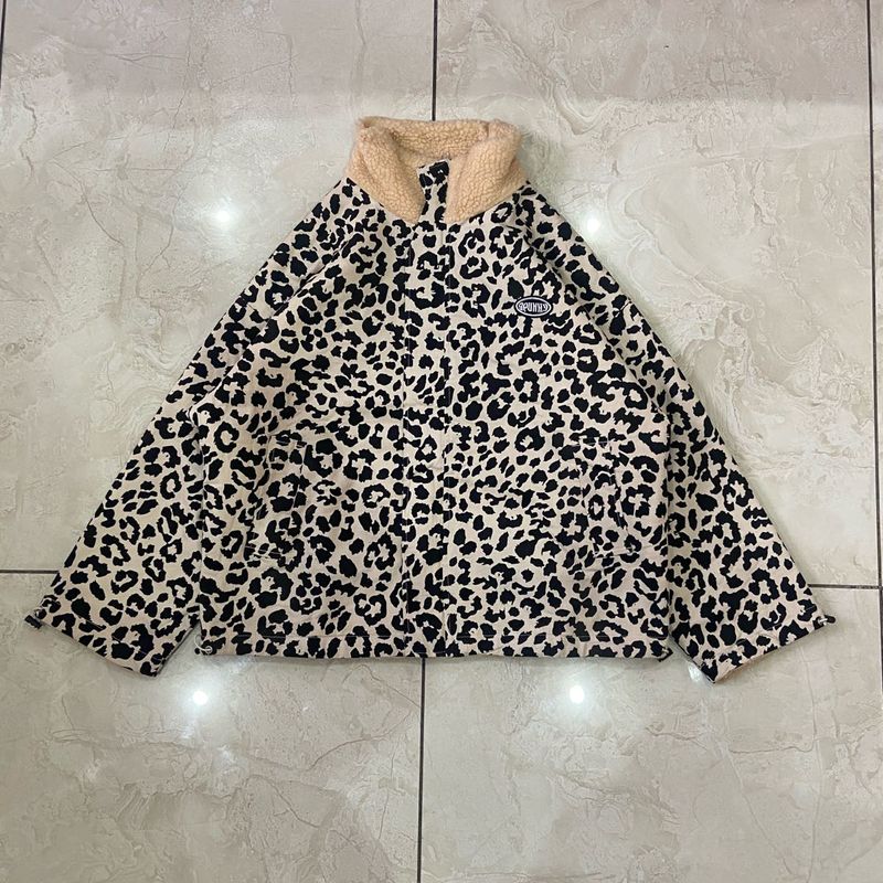 Leopard Print Jacket ( reversible)