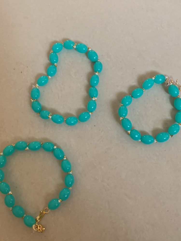 3 New Pearl Bracelets