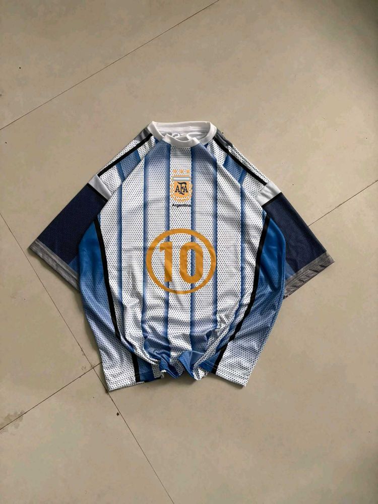 Argentina Soccer Jersey - #10