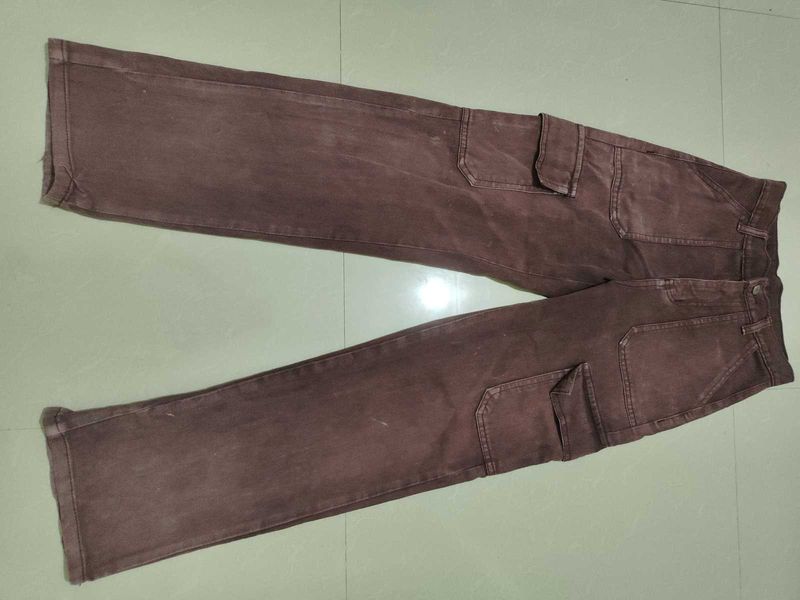 Brown Cargo Pants