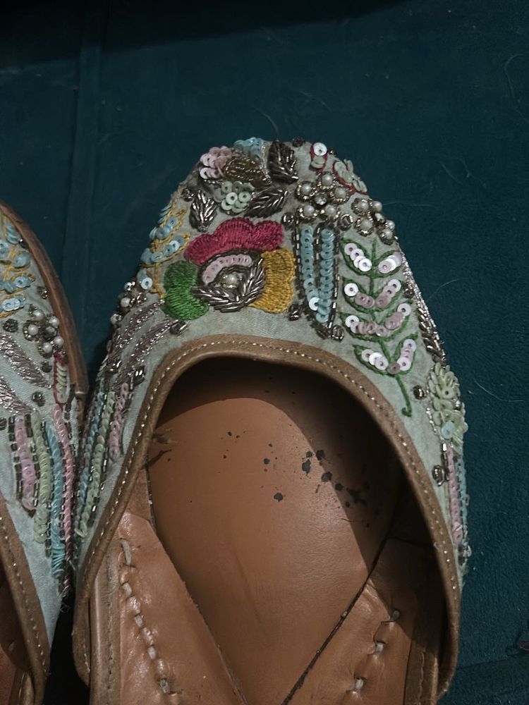 Embroidered Khussa Shoes