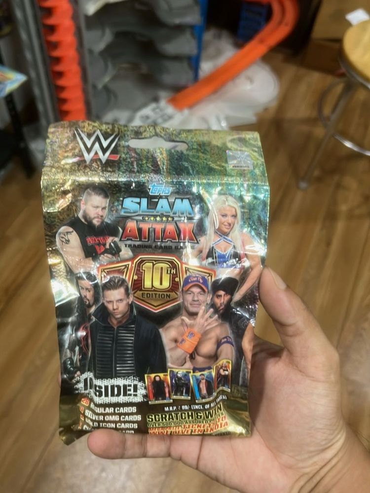 WWE Slam Attax Trading Cards 10th Edition