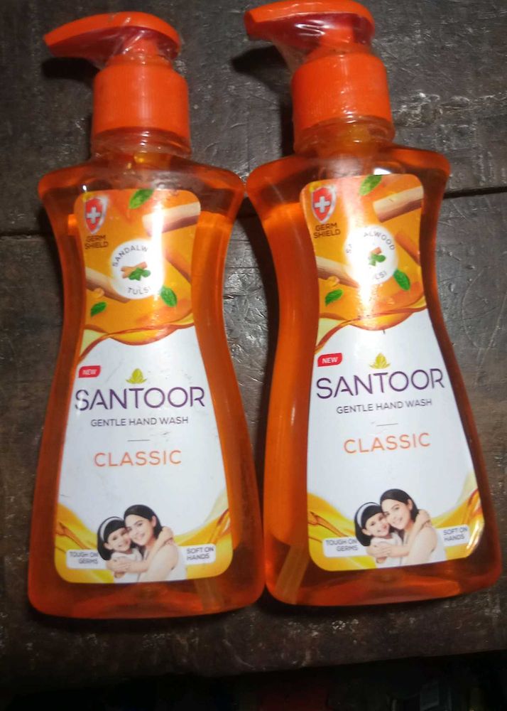 Santoor Classic Handwash Pack Of 2p