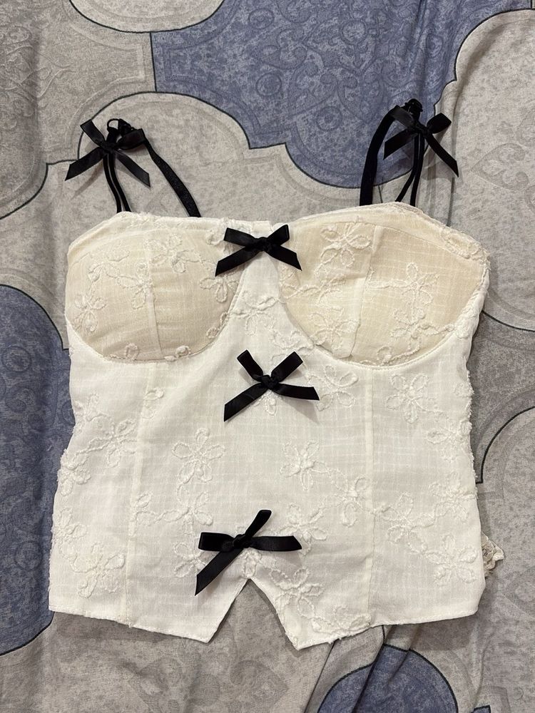 cute bow top