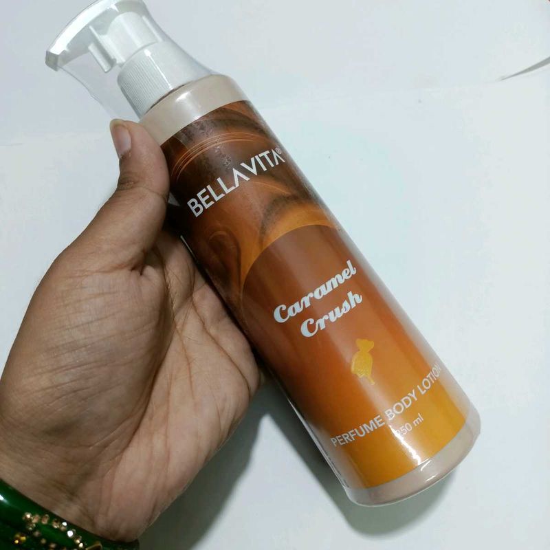 Bellavita Caramel Crush Perfume Body Lotion