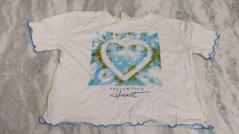 Cute Tie-Dye Heart T-Shirt