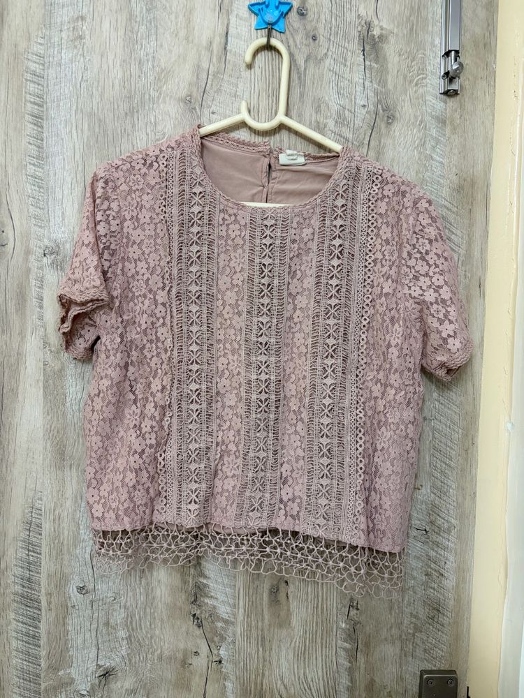 Beautiful Lace Crop Top
