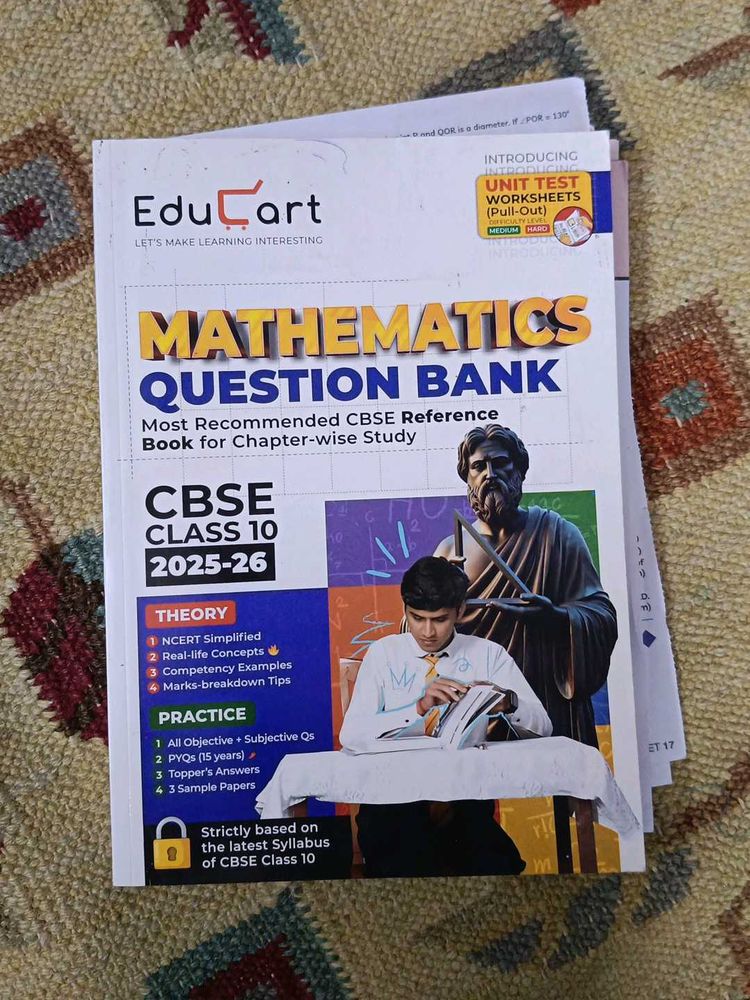EduCart Mathematics Question Bank CBSE Class 10
