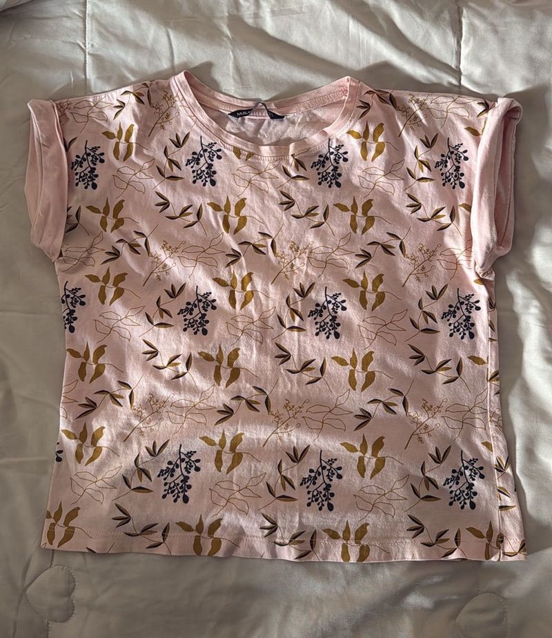 Floral Print Casual Top