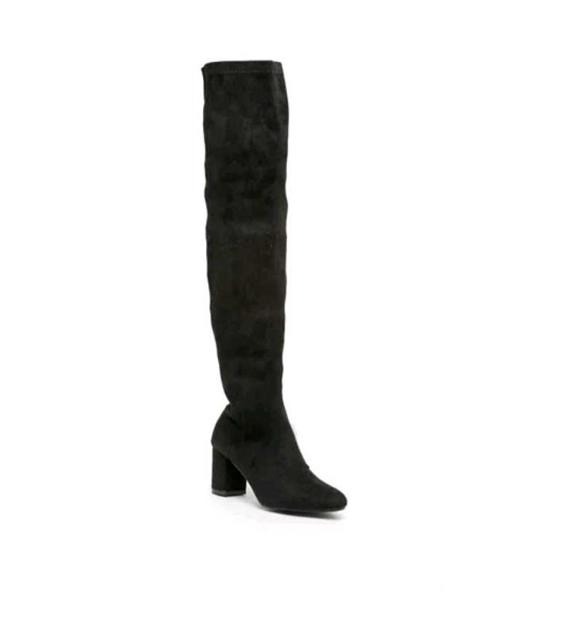 Knee-Length Heeled Boots