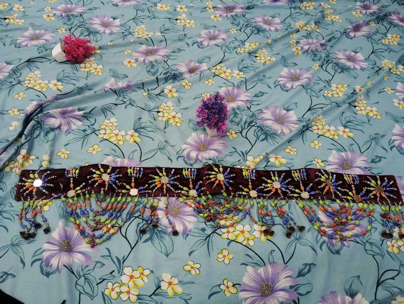 Bohemian Beaded Belt