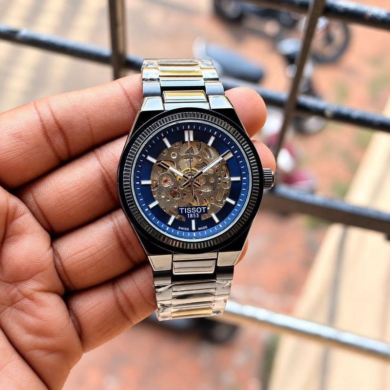 Tissot 1853 Skeleton Automatic Watch