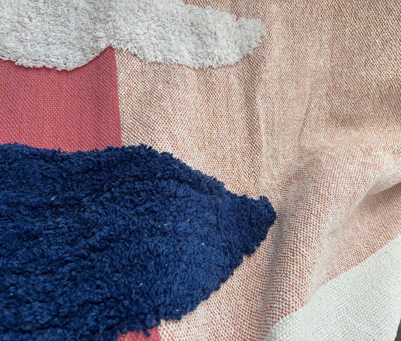 Boho Textured Throw Blanket