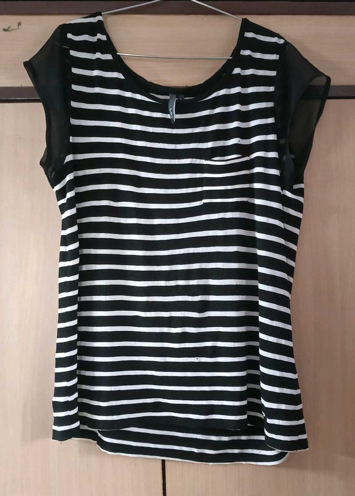 Striped Tunic Top🖤