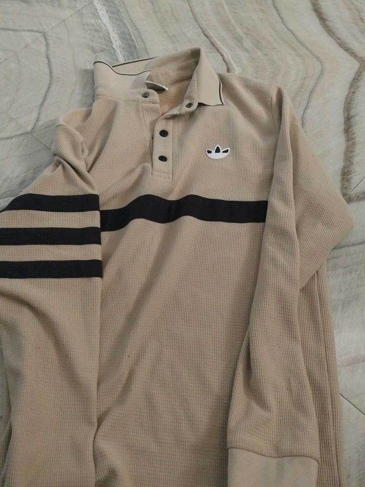 Vintage Adidas Long Sleeve Polo