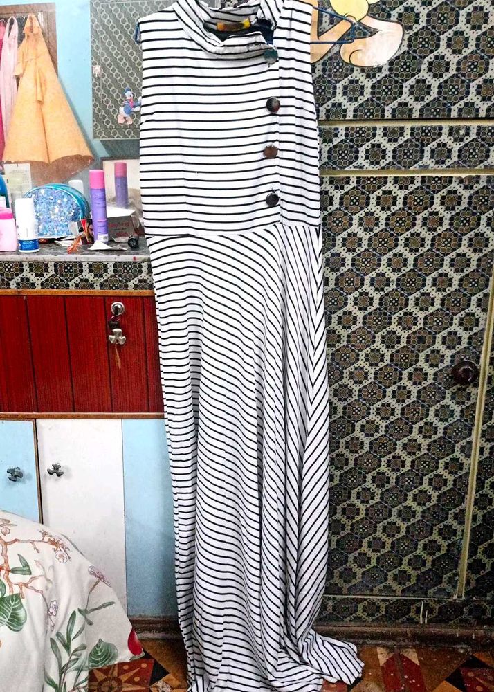 Striped Maxi Dress